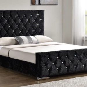 Bran Crush Velvet Beds