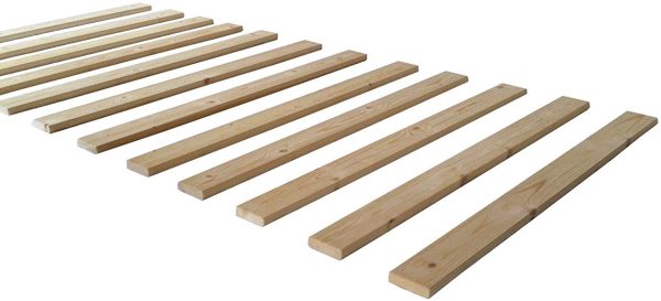 Sturdy bed slats for superior comfort and durability
