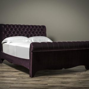 Cardinal Chesterfield plush velvet bed offering timeless elegance and comfort with tufted detailing.