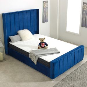 Elise Winged Panel Bed