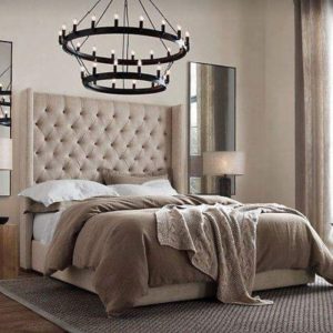 Mia Wingback Bed Frame