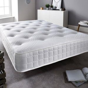 1000 pocket spring mattress, designed for comfort with responsive support and memory foam.